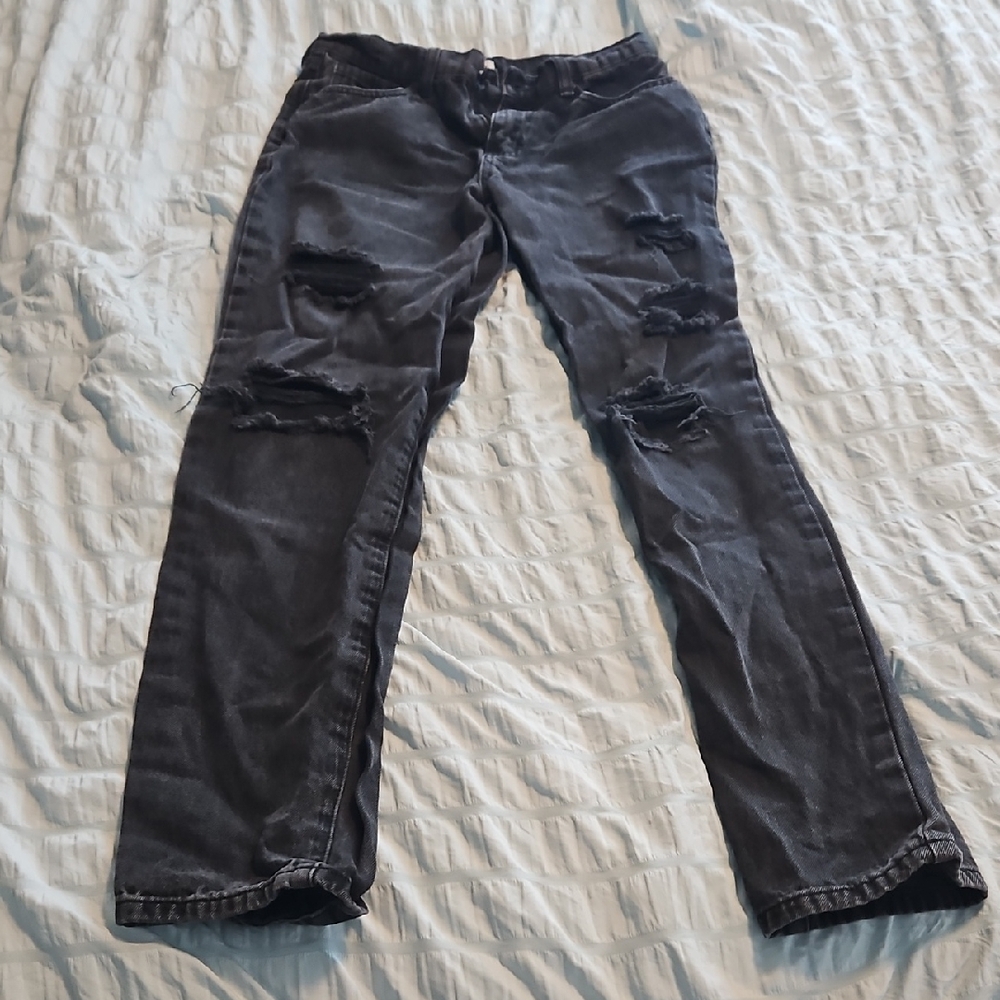 RSQ Kids Black Distressed Jeans